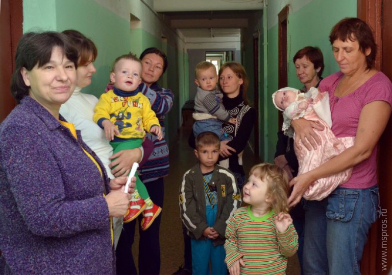 Беженцы с Украины обустраиваются  в Сергееве