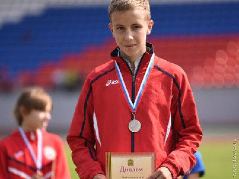 Шуянин — двукратный призёр первенства России по лёгкой атлетике