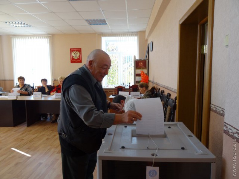 95% жителей района проголосовали за партию власти