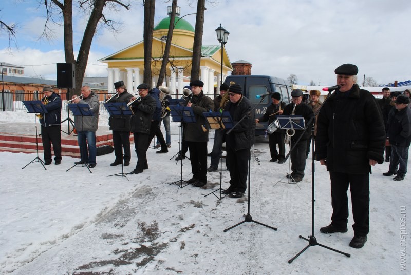 Митинг в Шуе посвящённый  воссоединению Крыма с Россией