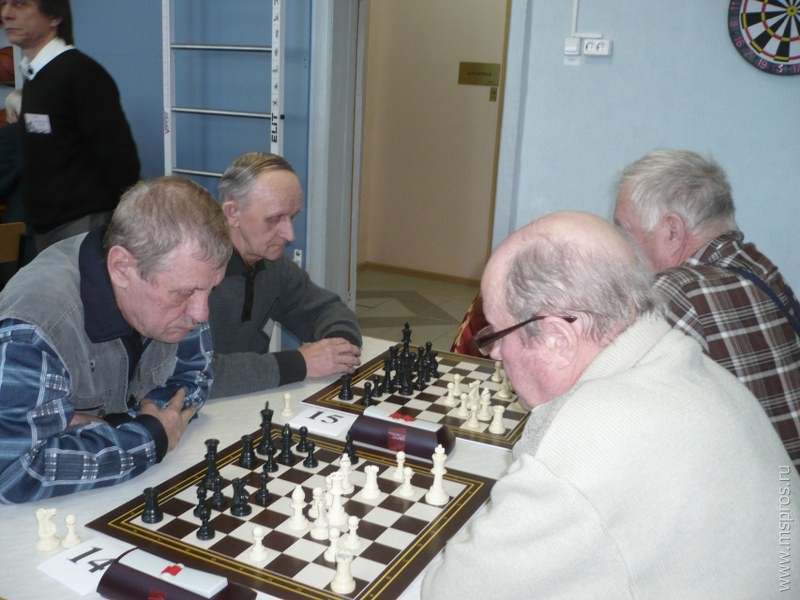 Шахматы  для активного долголетия