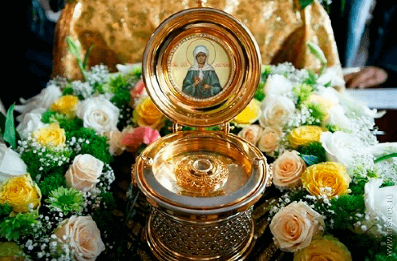 В Иваново прибывает ковчег с частью святых мощей блаженной Матроны Московской