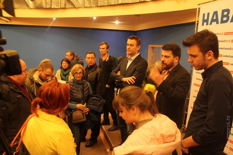 Навальный посетил Иваново