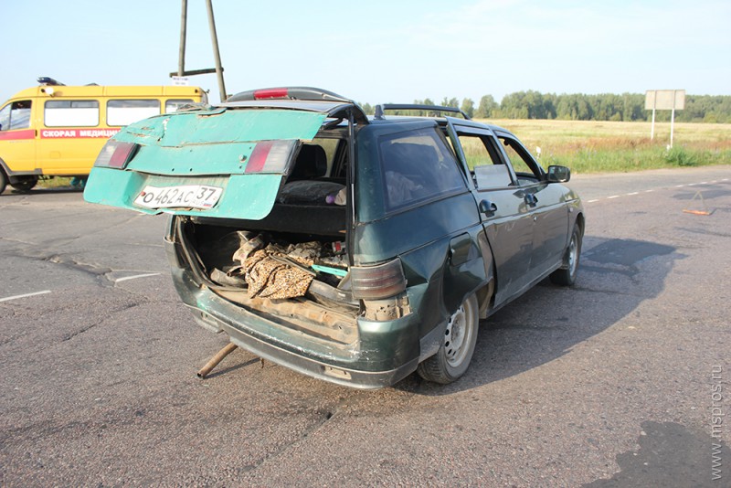 19 августа в 7 часов утра столкнулись «ВАЗ 21113» и «Шевроле Лачетти». 