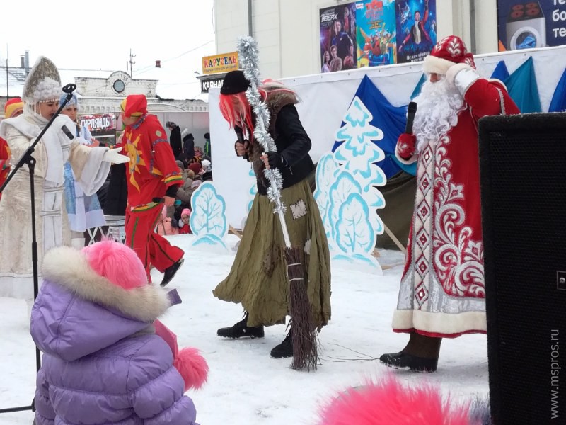 Как шуяне встречали Деда Мороза