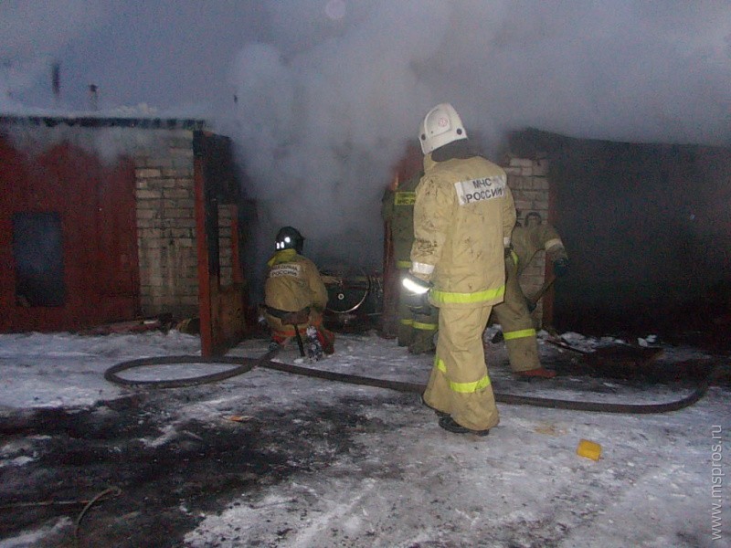 Пожар в Васильевском