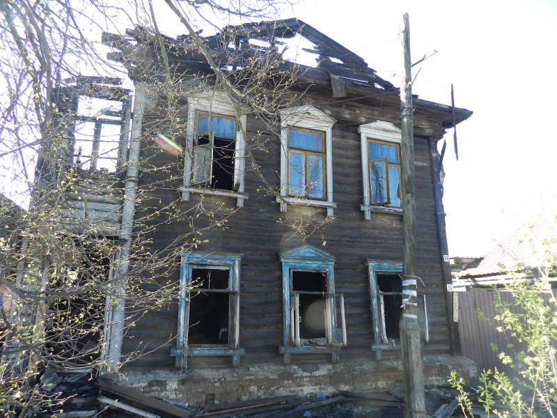 О пожаре на Васильевской улице