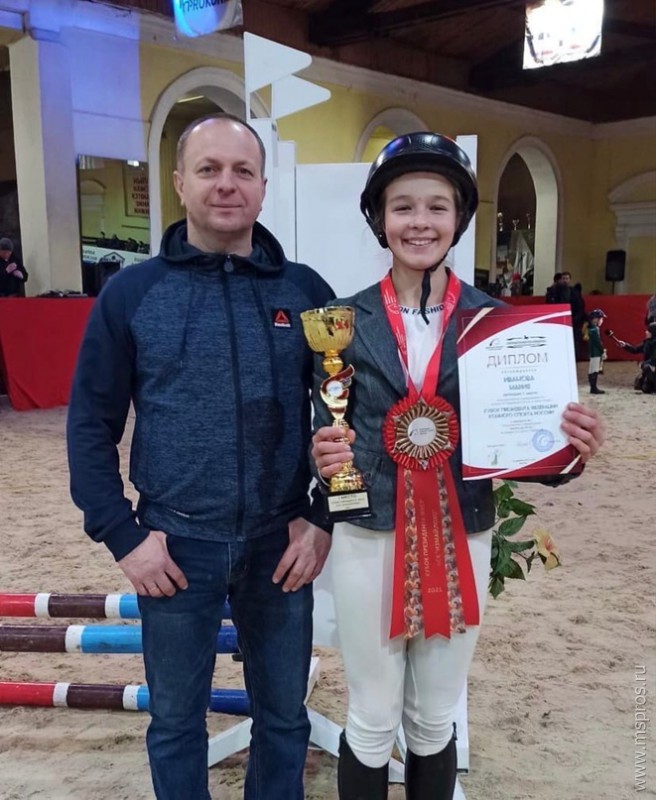 Шуянка  в сборной команде России по конному спорту 