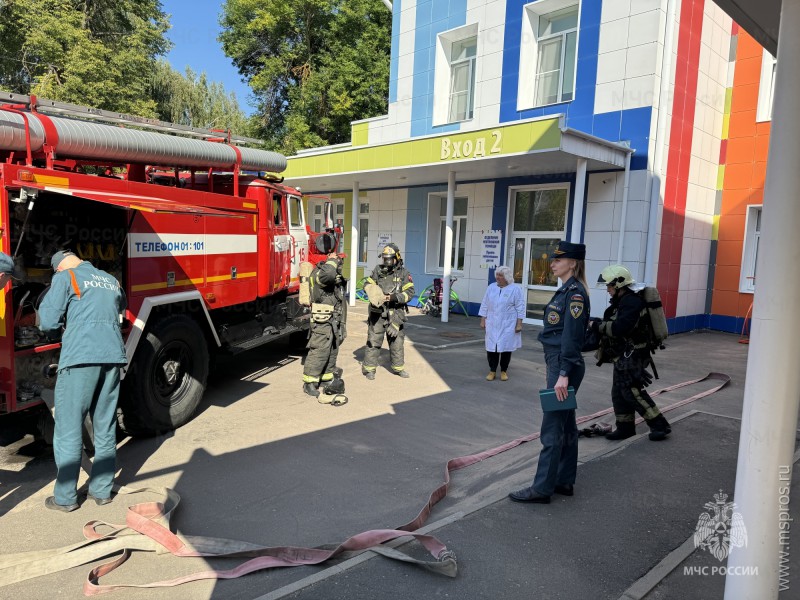 При пожаре каждая минута дорога