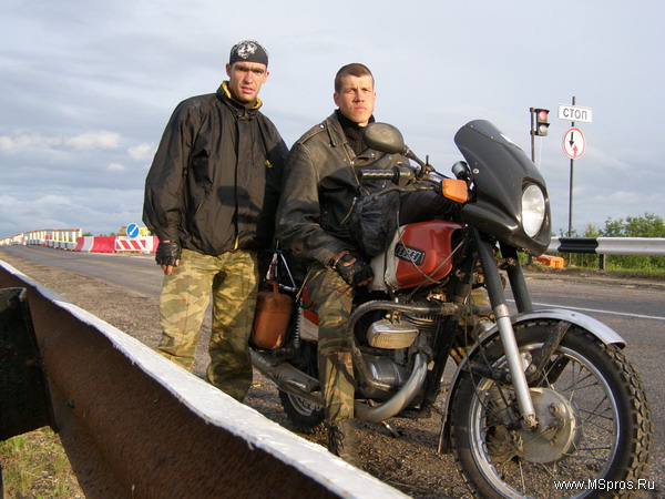 Шуйские мотоциклисты на Соловках